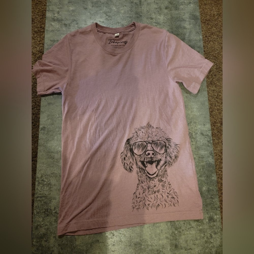 Inkopious Doodle Aviator Tee Mauve
